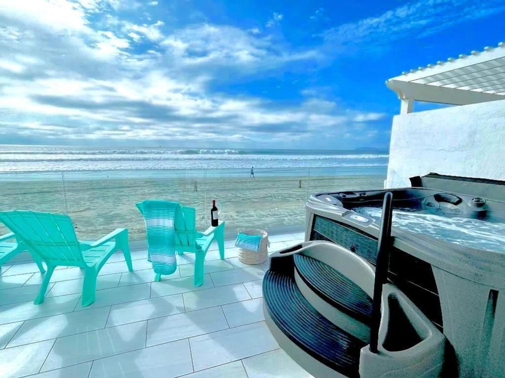Quinta Pacifica Beachfront Villas Rosarito Exteriör bild